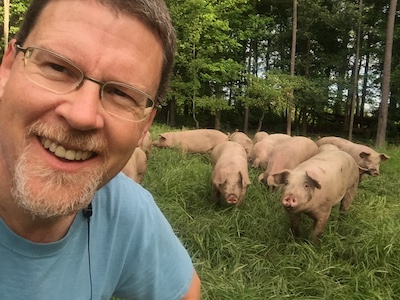 Scott
                      with Pigs